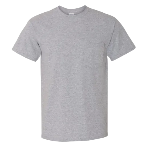 Gildan Unisex Heavy Cotton Pocket T-Shirt - 5300
