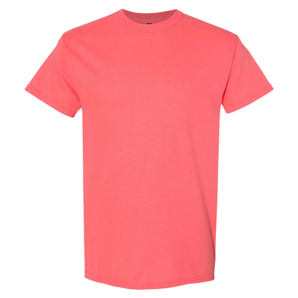 GILDAN ADULT SHORT SLEEVE (SECONDARY)- 5000(S-M-L-XL)