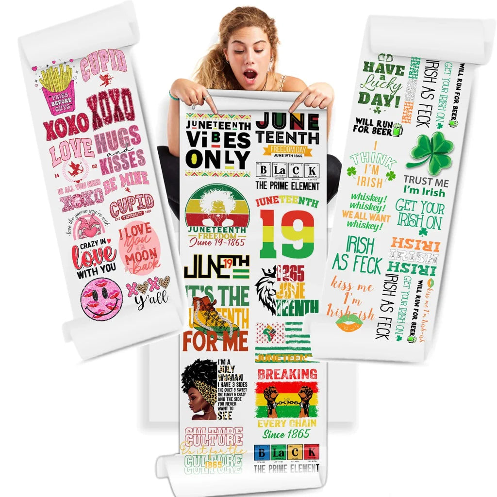 Custom DTF gang sheet printing in Lake Charles USA