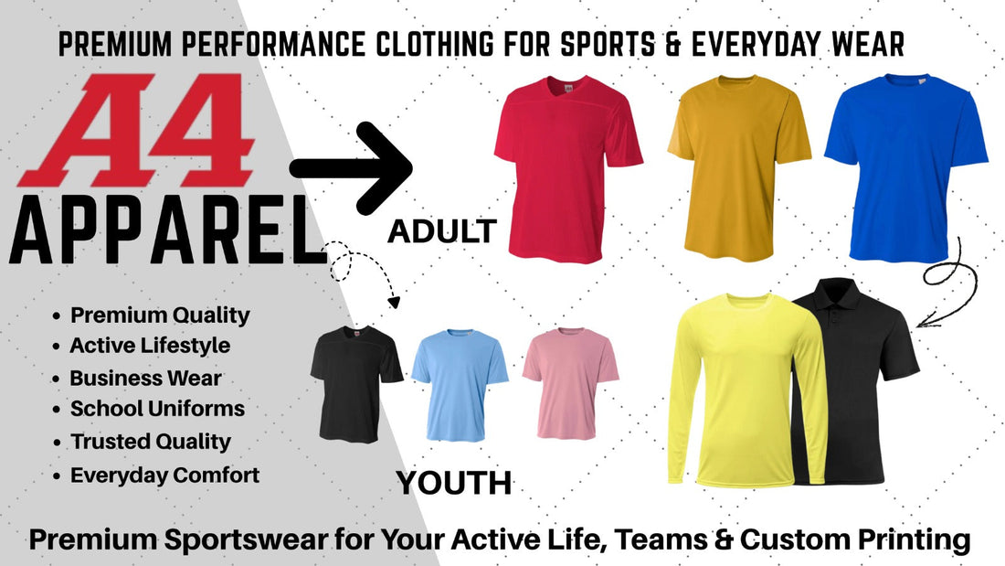 Premium Performance Clothing for Sports, Teams & Everyday Wear