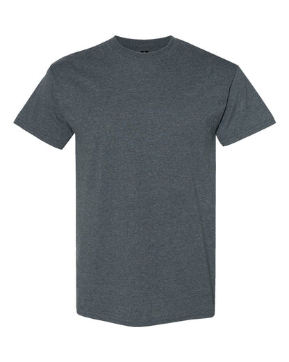 GILDAN ADULT SHORT SLEEVE (SECONDARY)- 5000(S-M-L-XL)