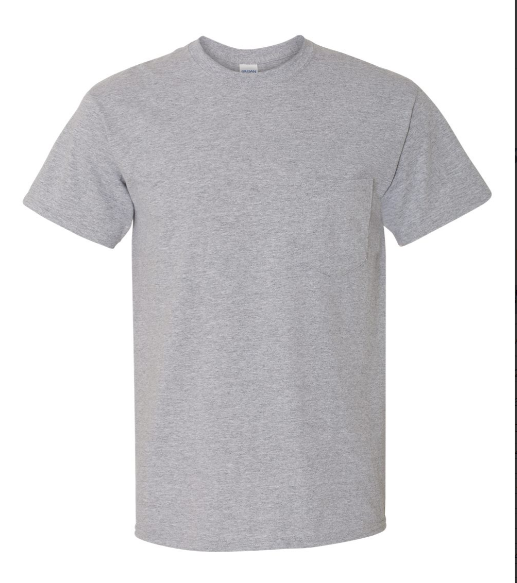 Gildan Unisex Heavy Cotton Pocket T-Shirt - 5300