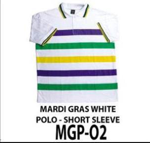 MARDIGRAS POLO SHIRTS