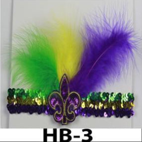 MARDIGRAS HEAD BANDS