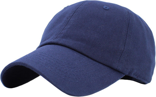 LOW PROFILE BASEBALL CAPS (DAD HAT)